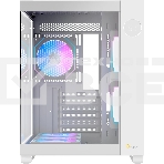 Корпус  Ocypus Iota C70 WH ARGB ATX / win / white / 6 ARGB fans / no PSU / Tempered Glass, фото6