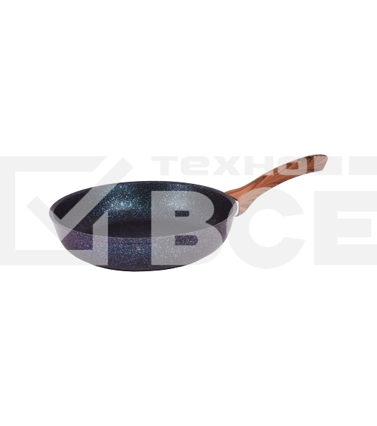 Сковорода Kukmara СГГ280А, 28 см, без крышки, синий