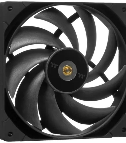 Вентилятор для корпуса Thermaltake TOUGHFAN 14 Pro черный, 140 мм, 2000 об/мин, 31.6 дБ, 4 pin