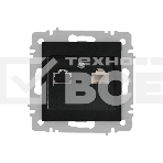 Розетка Intro Accent 6-303-05 информационная RJ45 IP20 СУ антрацит Б0063634, фото6