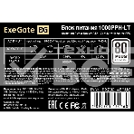 Блок питания ExeGate 1000PPH-LT-OEM (EX292146RUS-OEM), 1000Вт, 80 PLUS, 120мм, черный, фото2