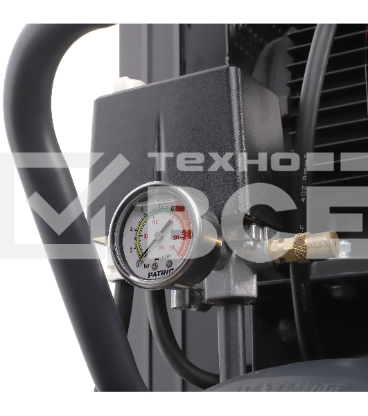 Компрессор PATRIOT KRX 950 L100 D, поршневой, ременной, масляный, 950 л/мин, 100 л, 10 бар, 5.5 кВт, 400 В