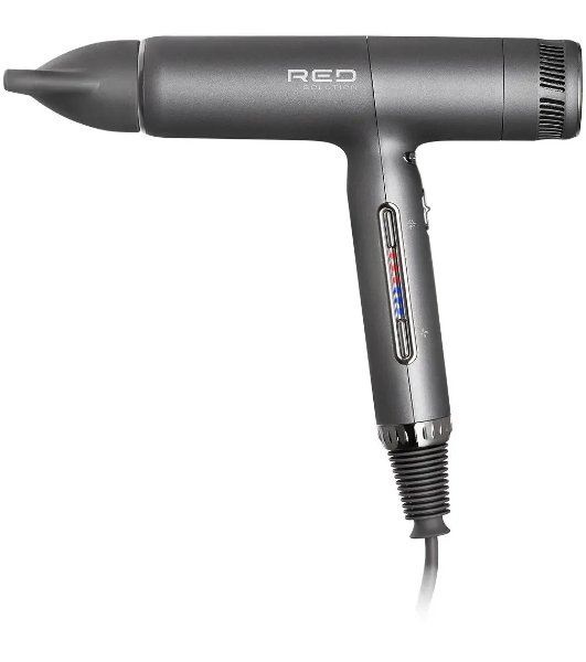 Фен Red Solution F582 серый/серебристый, 1500 Вт, ионизация