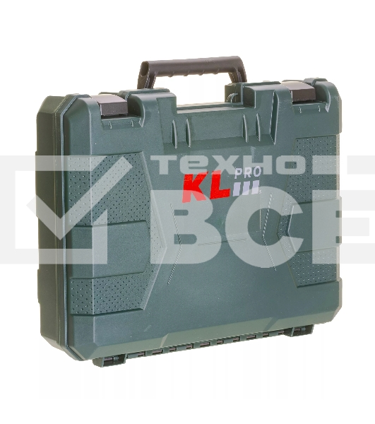 Профессиональный бесщеточный гайковерт аккумуляторный KLPRO KLSS18BH-20 (18В, Li-ion-2шт, 2.0А·ч, 400Нм, 2 скорости, подсветка,З/У,в кейсе)