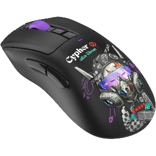 Мышь A4Tech Bloody R73 Pro черный/рисунок оптическая 26000dpi беспров. USB-C 7but (R73 PRO CYPHER GHOST)