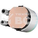 Система охлаждения Water Cooling System PCCooler DA360 Pro ARGb WH (300W, 360мм, белый, ARGb/Fans: 3x120мм, 75.8CFM, 33.7dBA, 2200RPM/Pump height 57мм, 28dBA, 3000RPM, Rad thickness 27мм/S: 1851, 1700, 1200, 20XX, 115X, AM5, AM4), фото3