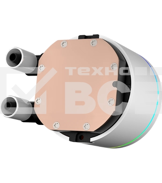 Система охлаждения Water Cooling System PCCooler DA360 Pro ARGb WH (300W, 360мм, белый, ARGb/Fans: 3x120мм, 75.8CFM, 33.7dBA, 2200RPM/Pump height 57мм, 28dBA, 3000RPM, Rad thickness 27мм/S: 1851, 1700, 1200, 20XX, 115X, AM5, AM4)