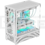 Компьютерный корпус Aerocool/Formula Crystal Z2 белый без БП ATX 5x120мм 1xUSB 2.0 2xUSB 3.0 audio bott PSU, фото3