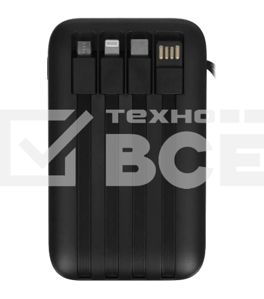 Портативный аккумулятор Tecno Pocket S201 20000mAh 2.4A 2xUSB-A/USB-C черный
