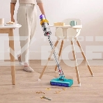 Пылесос вертикальный Dyson V15s Detect Submarine (448798-01) серый, питание от аккумулятора, 240 Вт, уборка влажная/сухая, пылесборник 0,76 л, работа от АКБ max 60 мин., фото8