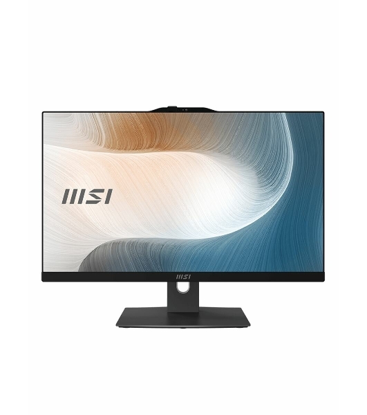 Моноблок MSI Modern AM242P 1M-1031XRU 23.8'(1920x1080 (матовый) IPS)/Intel Core 5 120U(1.4Ghz)/8192Mb/512PCISSDGb/noDVD/Int:Intel® Graphics/Cam/BT/WiFi/war 1y/4.65kg/черный/noOS + Wireless KB+M (9S6-AE0721-1475)