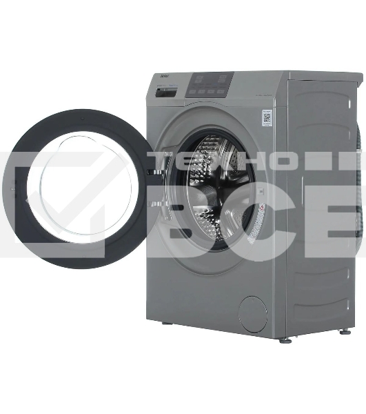 Стиральная машина Haier HW60-BP12919AS, с фронтальной загрузкой, 6кг, 1200об/мин, с паром, инверторная