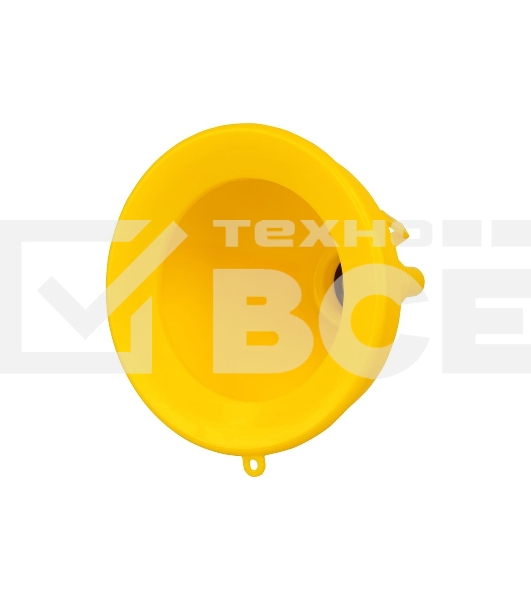 Воронка пластиковая Denzel 160 мм с металлическим ситом и гибким наконечником