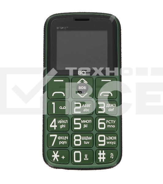 Мобильный телефон BQ 1851 Respect зеленый