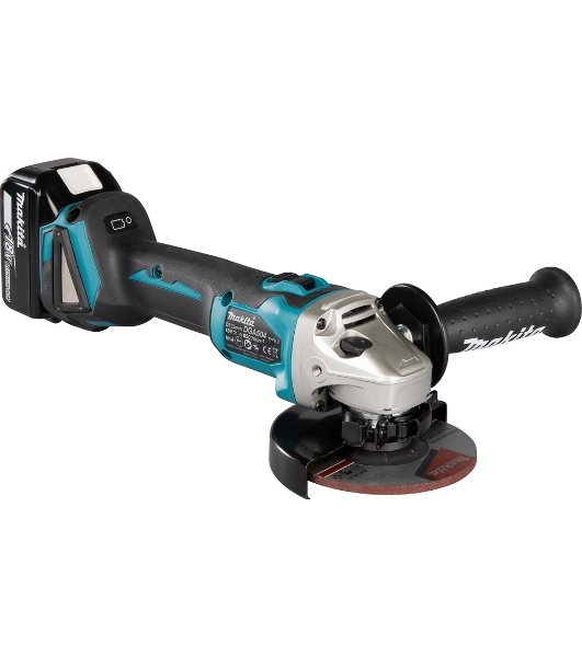 Углошлифовальная машина Makita DGA504RT 8500об/мин рез.шпин.:M14 d=125мм жестк.кейс