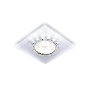 Встраиваемый точечный светильник S215 W/CH/WH матовый/хром/MR16+3W(LED WHITE)