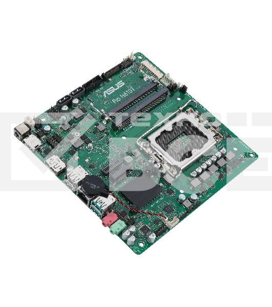 Материнская плата ASUS Pro H610T-CSM, LGA 1700, Intel H610, 2xDDR5, 2xSATA, 1xM.2, 1xPCIe x1, 1xHDMI, 1xDP, 1x 1Gb LAN, 2xUSB-A 2.0, 2xUSB-A 3.2 Gen 2, 2x3.5 мм, 7.1, Thin Mini-ITX
