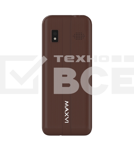 Мобильный телефон Maxvi K21 шоколадный