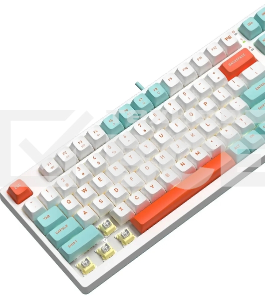 Клавиатура A4Tech Fstyler FS300 (FS300 PANDA SNORKLENING) проводная, USB, белый