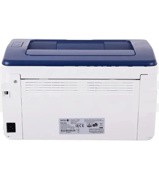 Принтер лазерный Xerox Phaser 3020 (P3020BI#), A4, ч/б, печ. до 20 стр/мин., 1200 x 1200 dpi, USB, Wi-Fi