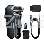 Бритва сетчатая Braun Series 7 71-N1000S реж.эл.:3 питан.:аккум. черный, фото2