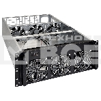 Корпус для майнинга ExeGate EX288960RUS Pro 8-650 <без БП, 2*USB, 6*fan 120мм, места под: 8 видеокарт, 1 БП>, фото2