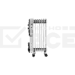 Масляный обогреватель Neoclima NC 9307 белый/черный, 1500 Вт, 15 м2, термостат 28742, фото7
