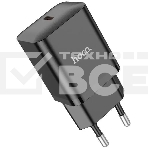 Сетевое зар./устр. Hoco N27 Black 20W 3A+2.22A+1.67A (PD+QC+AFC) USB-C универсальное черный, фото4