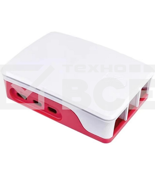 Пластиковый корпус RA795 для Raspberry Pi 5 c активным вентилятором