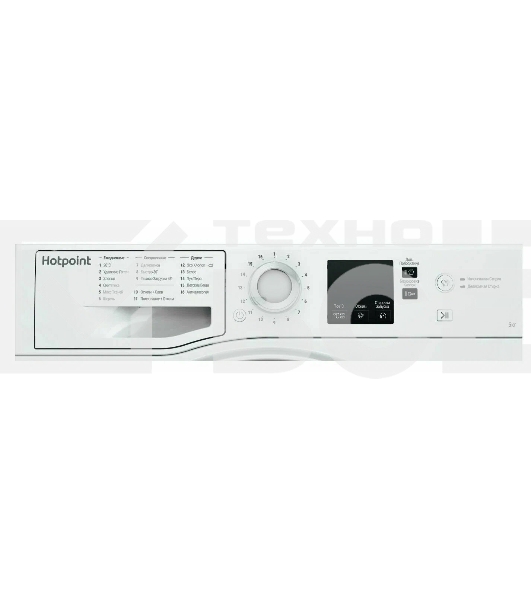 Стиральная машина Hotpoint NUS 5015 H RU белый, загр. фронтальная макс.: 5 кг 1000 об/мин класс: А