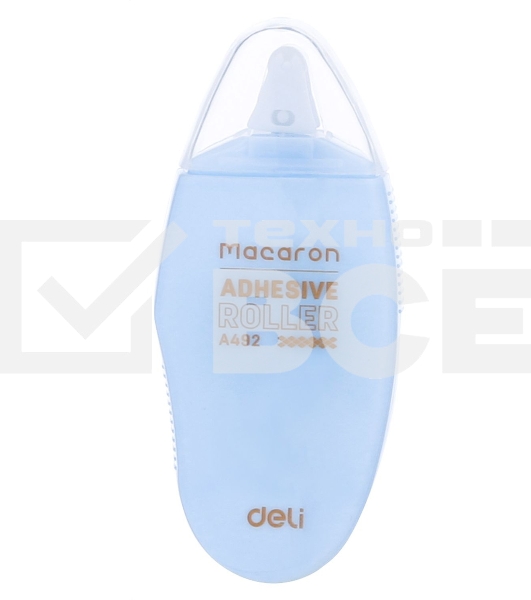 Клеющий роллер Deli EA49201 прозрачный блистер 6мм x 8м Macaron