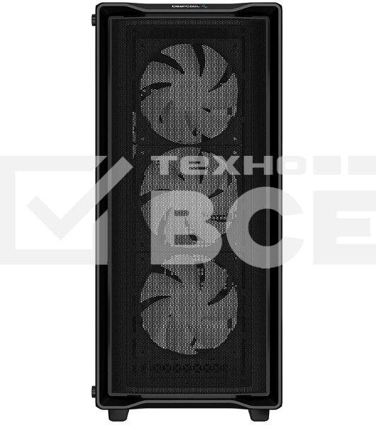 Компьютерный корпус Deepcool CC560 MESH V2 черный без БП ATX 8x120mm 5x140mm 1xUSB2.0 audio bott PSU