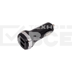 Автомобильная зарядка HOCO Z40 Superior, 2xUSB, 2.4A, черный, фото2