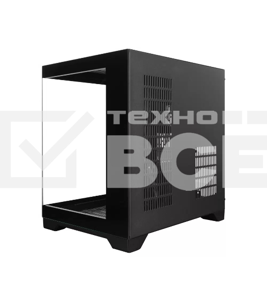 Компьютерный корпус 1STPLAYER MEGAVIEW MV5-T Black / mATX / MV5-TP-BK