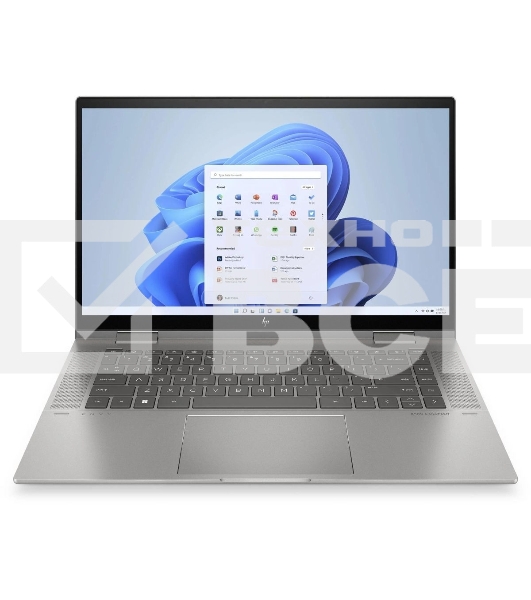 Ноутбук HP Envy x360, серебристый 15.6