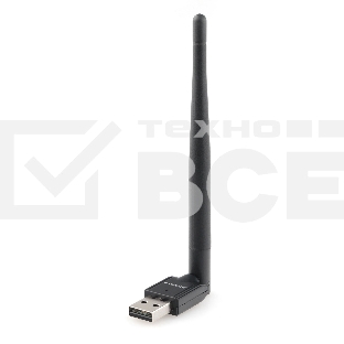 Сетевой адаптер WiFi Gembird 150 Мбит, USB, 802.11b/g/n