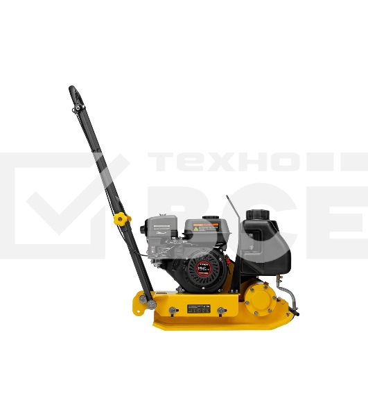 Виброплита бензиновая Denzel VC-30W 3.6 л, 1.7 л/ч, 30 кН, подошва 65х45, 108 дБ