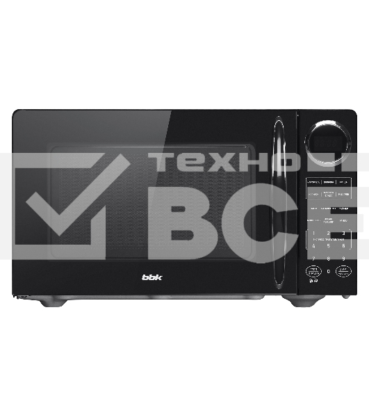 Микроволновая печь BBK 23MWS-907S/B (черный)