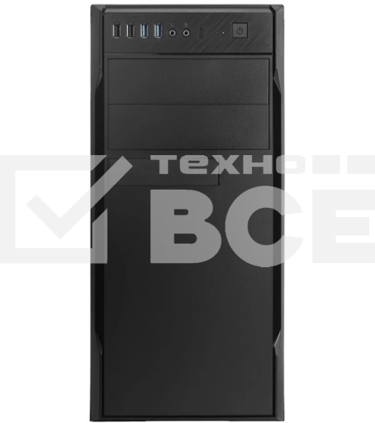 Компьютерный корпус Midi Tower InWin EAR067 Black U3*2+U2*2+A(HD)/COMBO ATX, mATX (без блока питания)