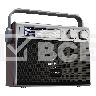 Радиоприемник SOUNDMAX SM-RD2122UB(темное дерево)