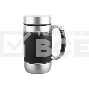 Термокружка TalleR TR-22406 стальная 0,45 л Blake/Блэйк, полировка матовая, съемный фильтр с ручкой