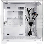 Компьютерный корпус Ginzzu V420 RGb подсветка, закаленное стекло 1*USB 3.0,1*USB 2.0, AU белый mATX, фото7