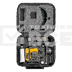 Лазерный уровень мультипризменный Denzel DLV-360-4C, 30 м, зеленый луч, Li-Ion 2,4 Aч, кейс, фото7