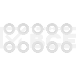 Кольцо газовой линзы Denzel для TIG горелки тип 26, 10 шт, фото2