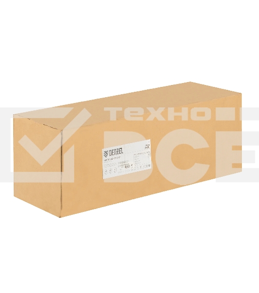 Шнек для грунта Denzel ER-300, диаметр 300 мм, длина 800 мм, соединение 20 мм, съемный нож