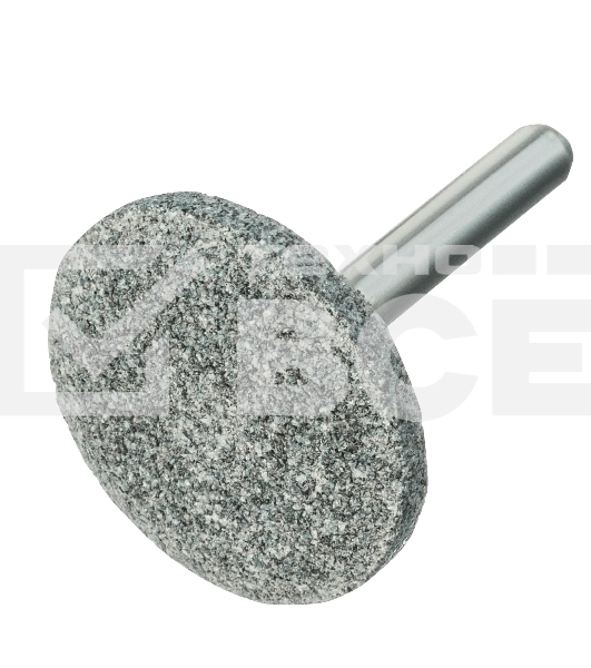 Шарошка абразивная Denzel диск 32 x 12 мм, для дрели, хвостовик d6 мм, 63С