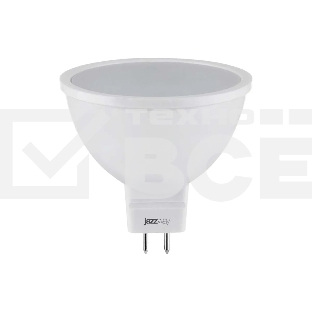 Лампа светодиодная JazzWay PLED-SP JCDR 9Вт 5000К холод. бел. GU5.3 720лм 230В