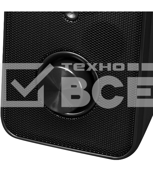 Акустическая система Оклик OK-120U 2.0 черный 6Вт