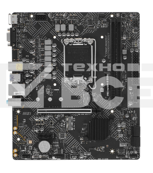 Материнская плата MSI PRO H610M-B Soc-1700 Intel H610 2xDDR5 mATX AC`97 8ch(7.1) GbLAN+HDMI+DP