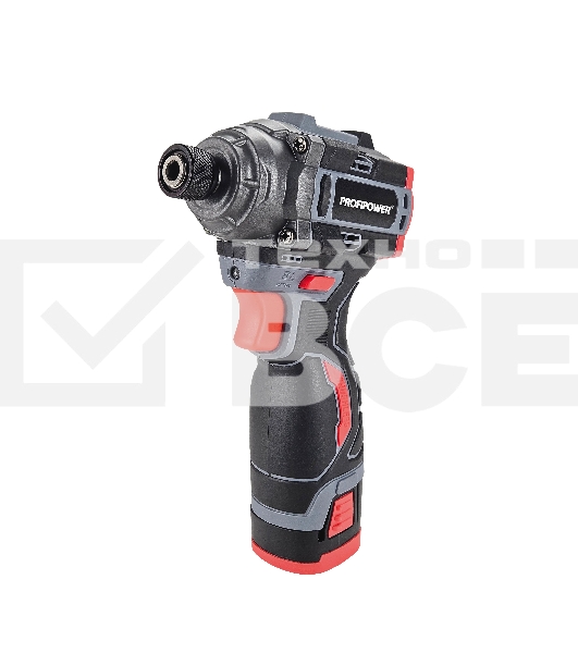 Аккумуляторный бесщеточный винтоверт ProfiPower BL-162 (16В, 160Нм, Li-ion 2шт, 2.0А·ч, 3 скорости, З/У, в кейсе)